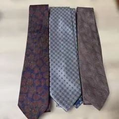 ヴィンテージ　メンズネクタイ３本　まとめ売り