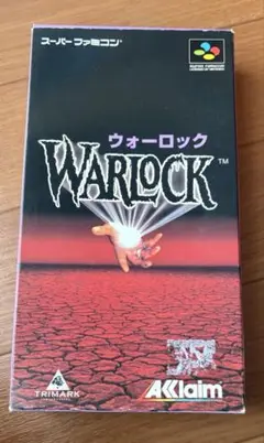 スーパーファミコンソフト　ウォーロック　箱のみ