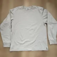 UNIQLO U ナチュラル　長袖 Tシャツ M