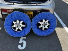MICHELIN タイヤカバー 4枚セット 収納バッグのサムネイル