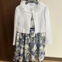 卒業式　入学式　ワンピース　ボレロ　ブラウス　120