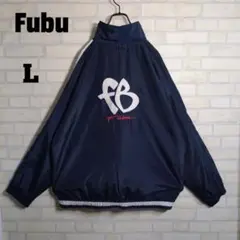 FUBU　ナイロンジャケット　セットアップ　ネイビー FUBU フブ セットアップ ナイロンジャケット アウター ナイロン