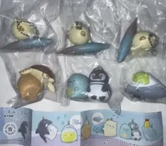 すみっこぐらしと神戸須磨シーワールドのいきもの たち　マスコットボールチェーン