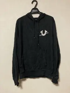 【早い物勝ち】　TRUE RELIGION パーカー　Mサイズ　チャコールグレー