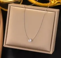 サージカルステンレス 【本当人気❣️】間違いなし✨ ジルコニアダイヤ ネックレス