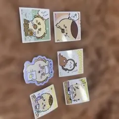 ちいかわ キャラクター ステッカー 6枚セット