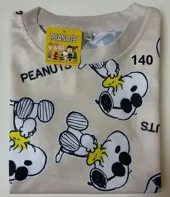 SNOOPY JOECOOL 140 パジャマ アイボリー 白 ブラック 黒のサムネイル