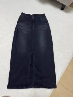 AZUL BY MOUSSY デニムロングタイトスカート