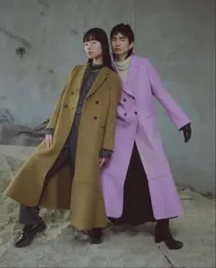 【値下げ】アメリヴィンテージ ameri vintage ロングコート ブラックのサムネイル
