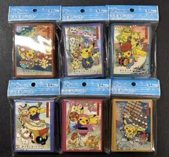 ポケモンセンタートウホク　デッキシールド　スリーブ　ポケモンカード　ポケカ　6種