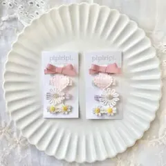 【8個セット】ヘアクリップ♡ヘアピン♡子供♡キッズ♡赤ちゃん♡ベビー