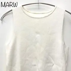 【MARW UNITED ARROWS】アメリカン ノースリーブ ニット
