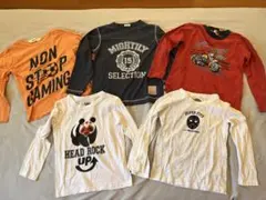 長袖カットソー 5枚セット サイズ120