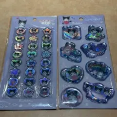 【クロミ】サンリオ　ウォーターシール　おはじき風シール　セット