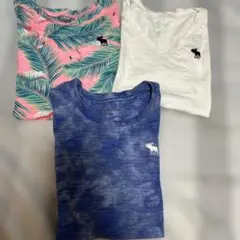 abercromaie アバクロキッズ 半袖Tシャツ 3枚セット　9/10