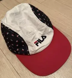 FILA フィラ 総柄 ジェットキャップ 帽子のサムネイル