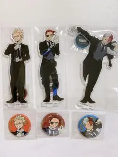 ヒロアカ　ユアネクスト　アクスタ　缶バッジ