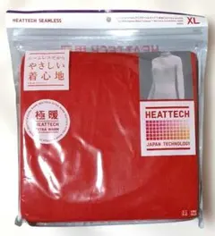 ヒートテックシームレスリブタートルネックT　長袖　エクストラウォーム　XL