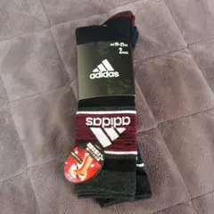 adidas キッズ靴下 19-21cm 2足セット