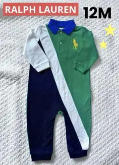ラルフローレン　ロンパース　ポロシャツ　12M