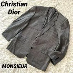 合馬公式アカウント1　クリスチャンディオール　テーラードジャケット 合馬公式アカウント1様専用】クリスチャンディオール ノーカラー