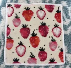 FEILER フェイラー ストロベリードット タオル ハンカチ B品