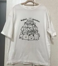 ナガノ　ちいかわキャラクターズ Tシャツ ホワイト