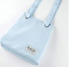 KALDI 夏のコーヒーバッグ スカイブルー エコバッグのサムネイル