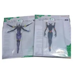 【新品】一番くじ エヴァンゲリオン使徒、襲来 F賞 アクリルスタンド 2種セット