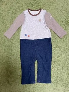 ミキハウス　ロンパース　80cm