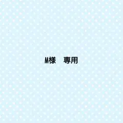 M様　専用