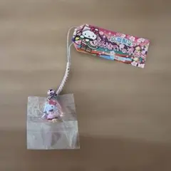 ハローキティ　ご当地キティ　根付　京都限定　牛若丸