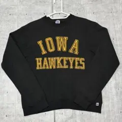 90s RUSSEL ATHLETIC カレッジロゴ 前V スウェットトレーナー