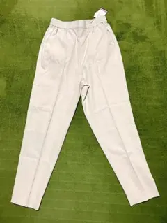 BAYFLOW 新品タグ付　ライトグレー ゴムウエスト スラックス