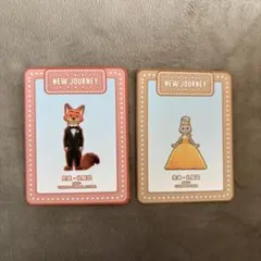 ズートピア2 TOPTOY ニック ジュディ カード