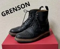 【65%OFF】GRENSON ウィングチップブーツ FRED UK6.5のサムネイル