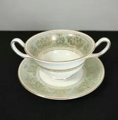 WEDGWOOD ウエッジウッド コロンビア セージグリーン スープカップ