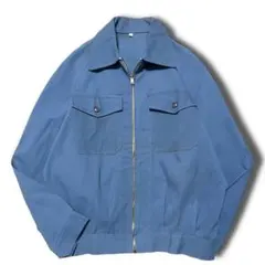 【Vintage】ヴィンテージコットンツイルワークジャケット デッドストック