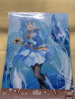 一番くじ 雪ミク SNOWMIKU ALL STARS クリアポスター S-15 - メルカリ