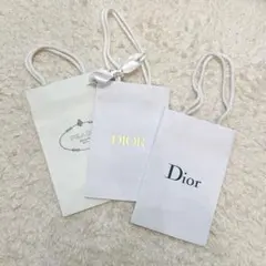 Dior PRADA ショップ袋セット 3点
