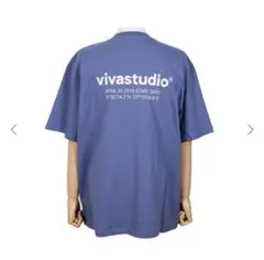 vivastudio Tシャツ ブルー