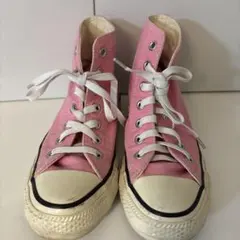 CONVERSE ピンク ハイカットスニーカー US4