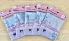 ダイソー　3穴バインダートレーディングカード用リフィル5個セット