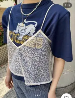 【新品】Ungrid アングリッド＊スパンコールキャミ ビスチェ