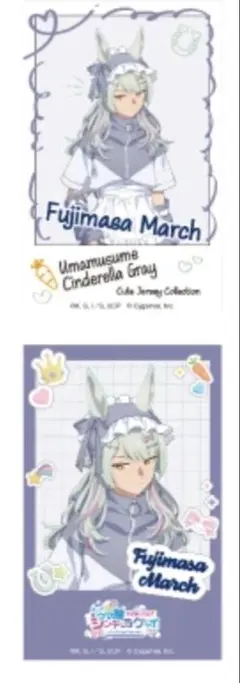 ウマ娘　キャラポップストア　インスタントフォト風イラストシート　フジマサマーチ