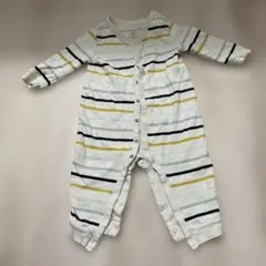 GAP ストライプロンパース 6-12ヶ月
