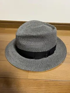 USA製シルエット◎ New York Hat ストローハット 中折れ 黒XL USA製シルエット◎ New York Hat ストローハット 中折れ 黒XL - メルカリ