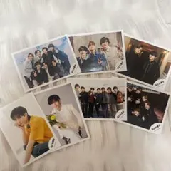 なにわ男子 長尾謙杜 集合写真 公式写真 7枚セット