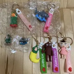 AIモンスターラバーキーホルダー　イタリアンブレインロット　キーホルダー　5種