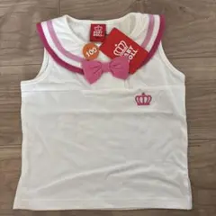 BABYDOLL セーラー襟タンクトップ 100
